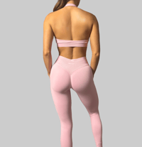 Image 3 of Motion Activewear Set - Blush Pink