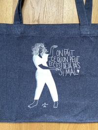Image 4 of GRAND SAC  "ON FAIT CE QU'ON PEUT" - COLLAB' MATHOU