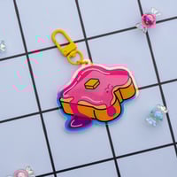 Image 1 of Jam Toast Iridescent Charm