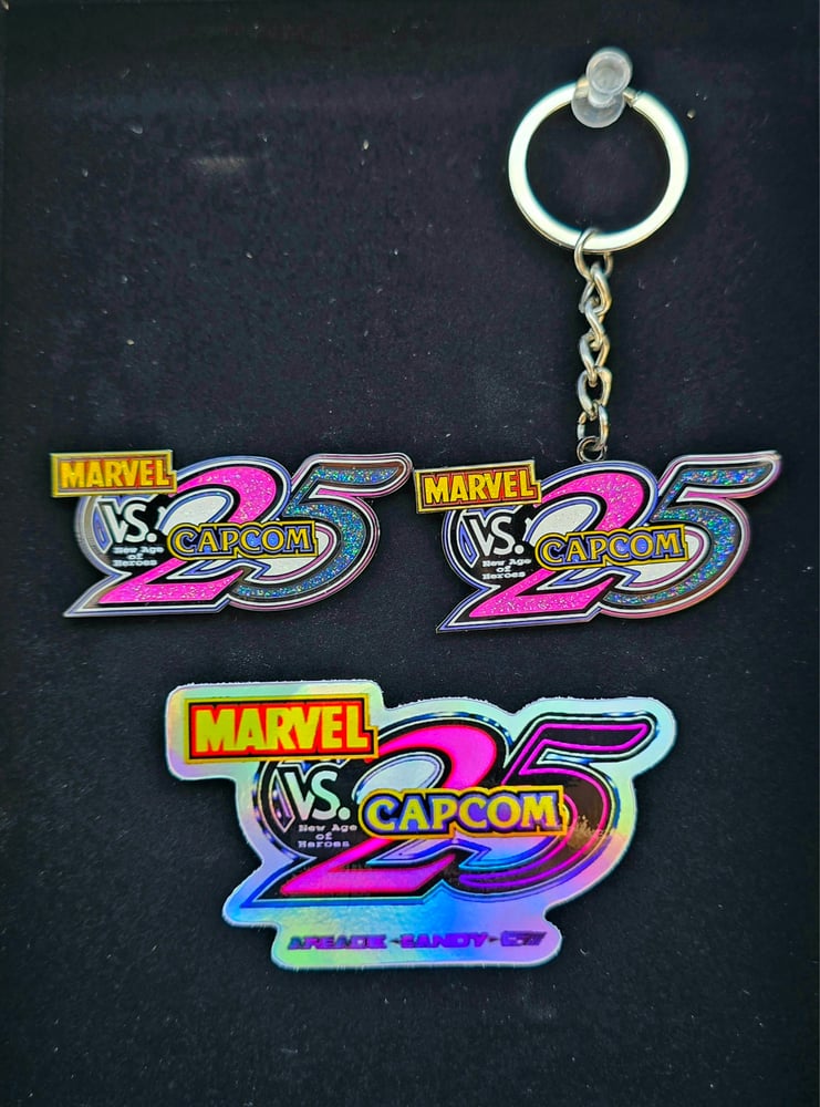 Image of MVC25 & MVC2 Pin/Keychain Set