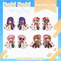 Doki Doki Literature Club - Acrylic Keychains