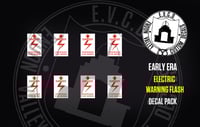 Image 1 of Electric Flash Warning decals 