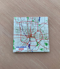 Image 2 of Custom Color Map Coasters