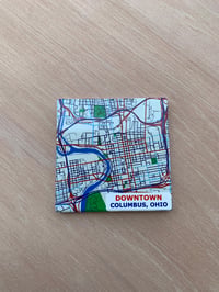 Image 3 of Custom Color Map Coasters