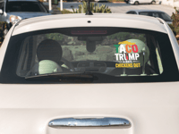 Image 3 of Taco Trump Window Sticker