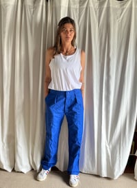 Image 3 of French Workwear Trousers Slim Loose
