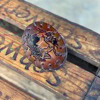 Image 13 of Original Tom Fugle Dance with the Devil Leather Belt Buckle