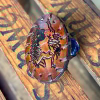 Image 12 of Original Tom Fugle Dance with the Devil Leather Belt Buckle