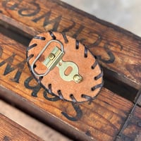 Image 14 of Original Tom Fugle Dance with the Devil Leather Belt Buckle