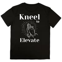 Image 3 of Kneel to Elevate T-Shirt – Faith-Based Apparel for God-Fearing Men & Women | Inspirational Tee