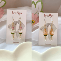 Image 4 of bloom drop earrings