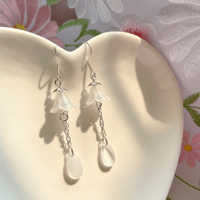 Image 1 of winter bloom earrings