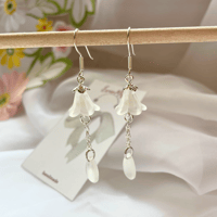 Image 3 of winter bloom earrings