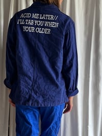 Image 4 of French workwear jacket Acid Drop