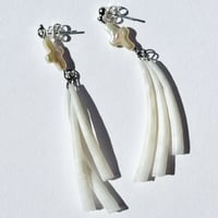 criss cross earrings