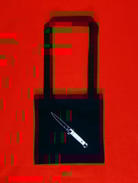 Image 3 of Knife Tote Bags