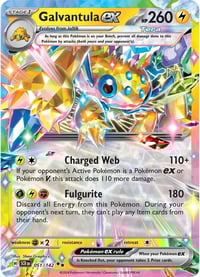 Galvantula ex - 051/142 - SV07: Stellar Crown - Near Mint
