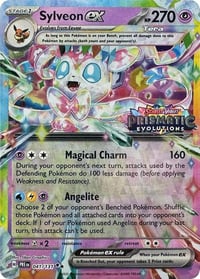 Sylveon ex - 041/131 (Prismatic Evolutions Stamp) - Miscellaneous Cards & Products - Sealed