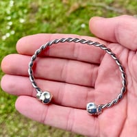 Image 2 of Twisted Stainless Skull Cuff 1