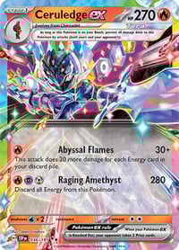 Ceruledge ex - SV08: Surging Sparks - Near Mint