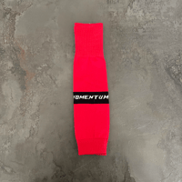 Image 3 of Pre-Cut Sock Sleeves Fits Over Shin Guards