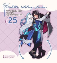 Image 1 of ✦ Wriolette Rotating standee ✦