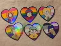 Image 1 of Pick Your Pride Problem Children Stickers
