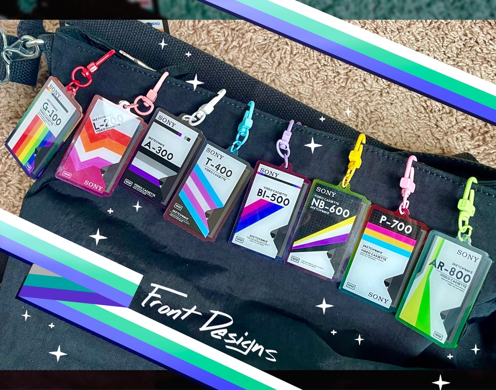Image of Pride VHS Tape Two Sided Charm