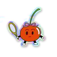 Tennis Cherry Sticker