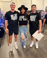 Image 8 of Don’t Scare Me I’ll Cum CROP tee