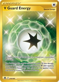 V Guard Energy (Secret) - SWSH12: Silver Tempest - Near Mint