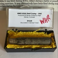 Image 1 of WW2 (USA) Shell Casing - 1942