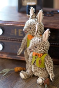 Image 2 of Lil' Hares ~ Original Work ~ 7.5" to ear tips