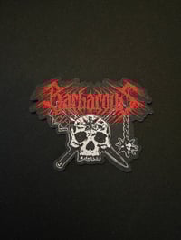 Image 2 of Barbarous "Barbaric Acts" Official Woven Patch
