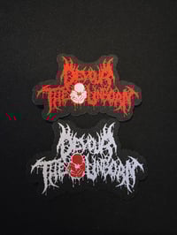 Image 2 of Devour The Unborn Official Woven Logo Patch