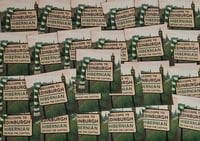 Image 1 of Pack of 25 7x7cm Hibs, Hibernian, We Run The Capital Football/Ultras Stickers.