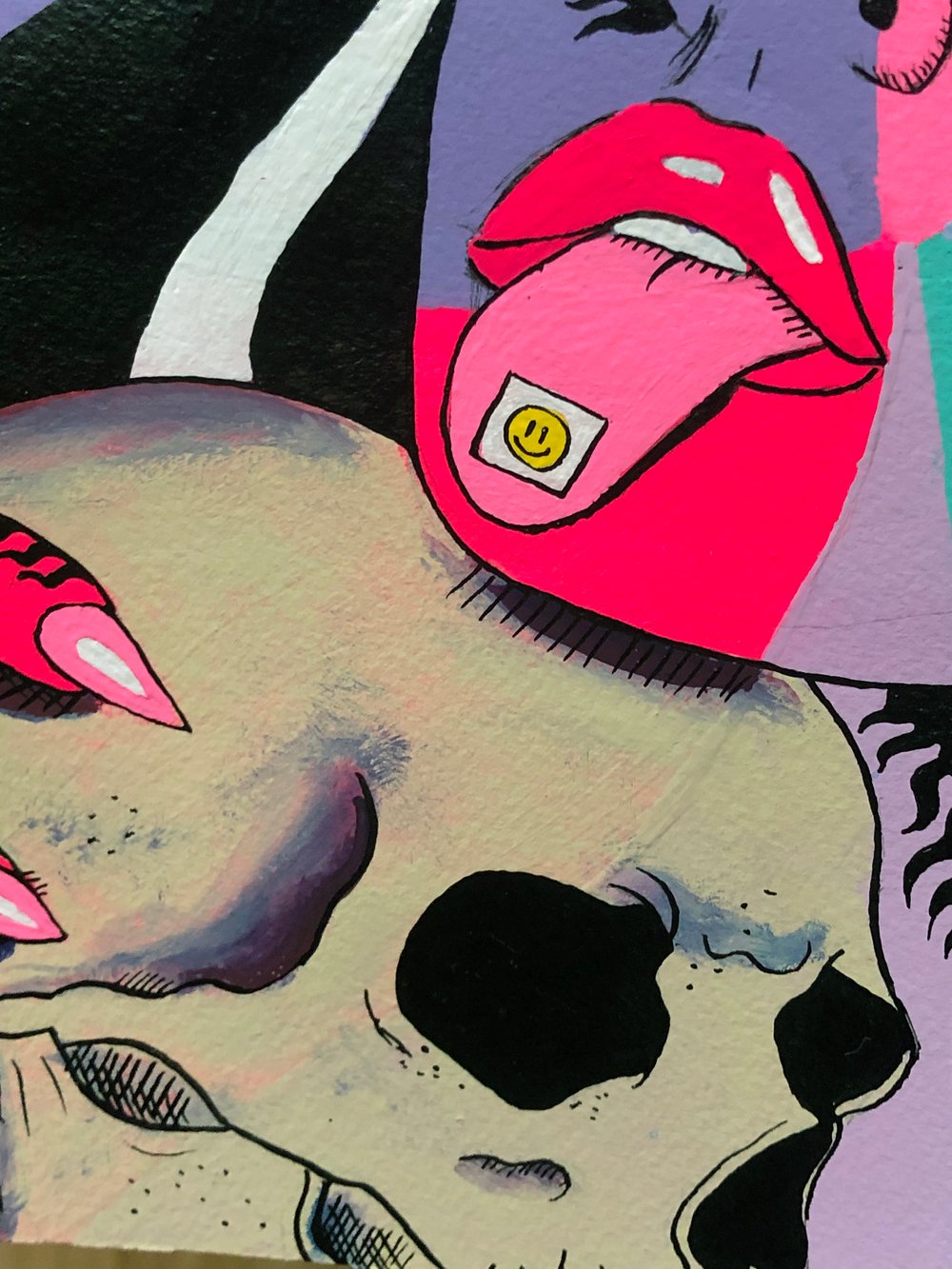 Acid Nun 2025 No. 2 Original Painting