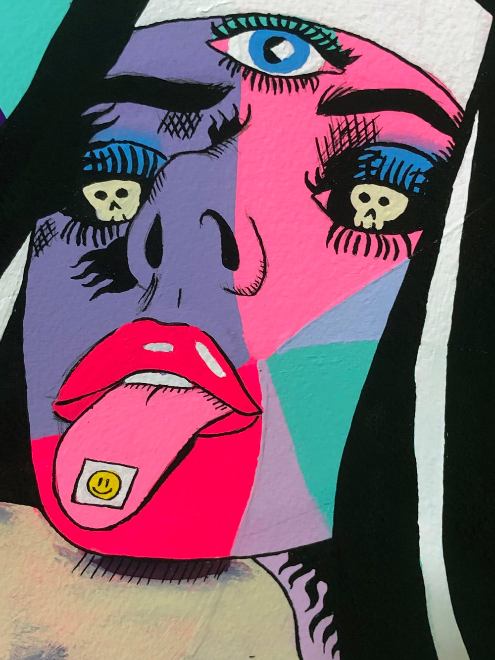 Acid Nun 2025 No. 2 Original Painting