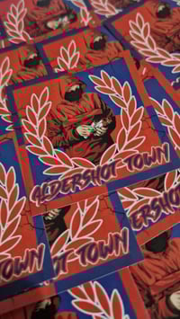 Image 2 of Pack of 25 7x7cm Aldershot Town Football/Ultras Stickers.