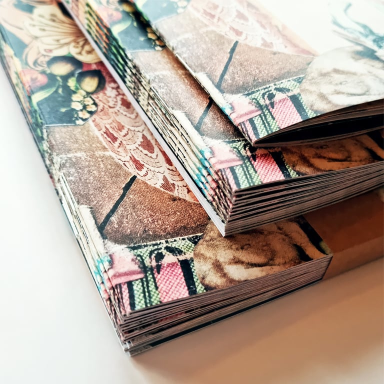 ‘paper songs’ n° 1 – full colour, twenty-page collage art zine, first edition Image 4