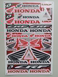 Honda Decal     Sheets
