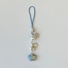 glass star phone/bag charm
