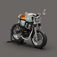 Image 3 of Custom Mini 3D Bike Render