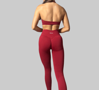 Image 2 of Motion Activewear Set - Crimson Red