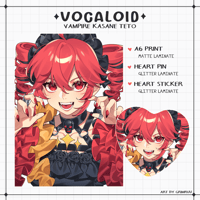 [PREORDER] Halloween Kasane Teto Merch