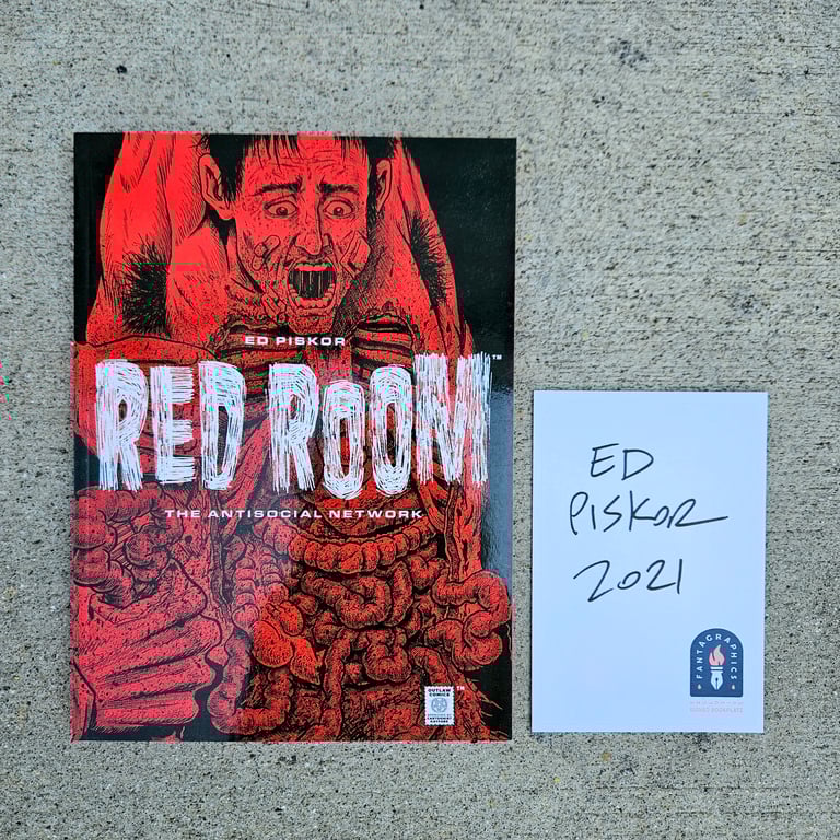 Red Room: The Antisocial Network by Ed Piskor - SIGNED BOOKPLATE Image 4