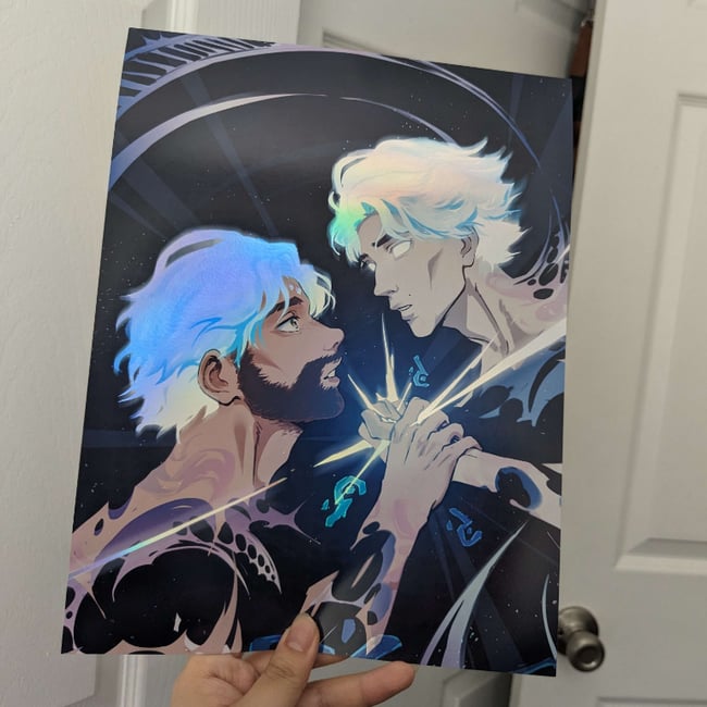 Holographic Arcane Print