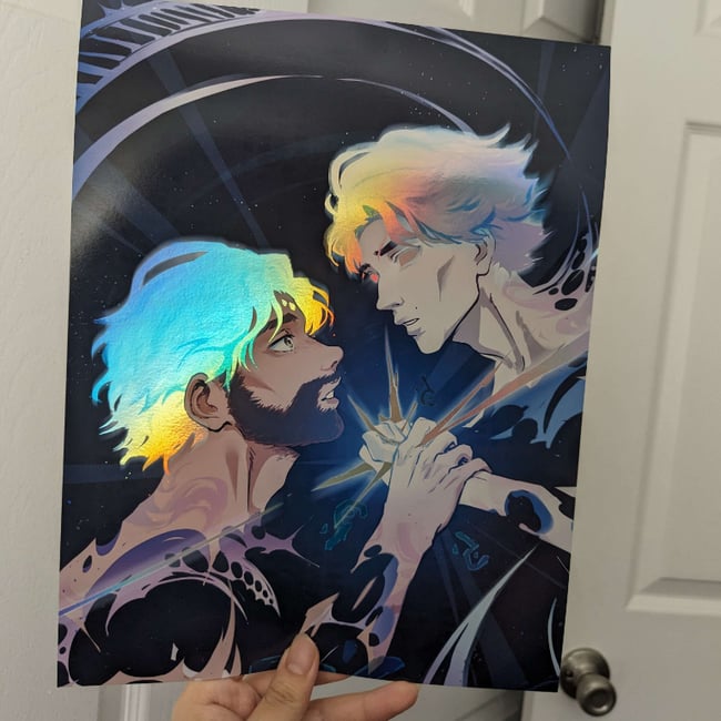 Holographic Arcane Print