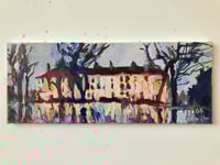 Image 3 of Pollokshaws Road From Queens Park - Oil on Canvas 