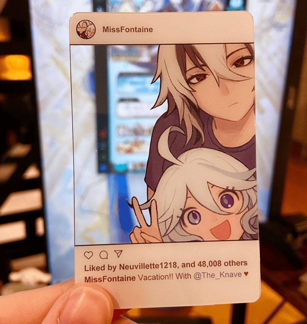 Image of [PRE-ORDER] Arlefuri Clear Photocard